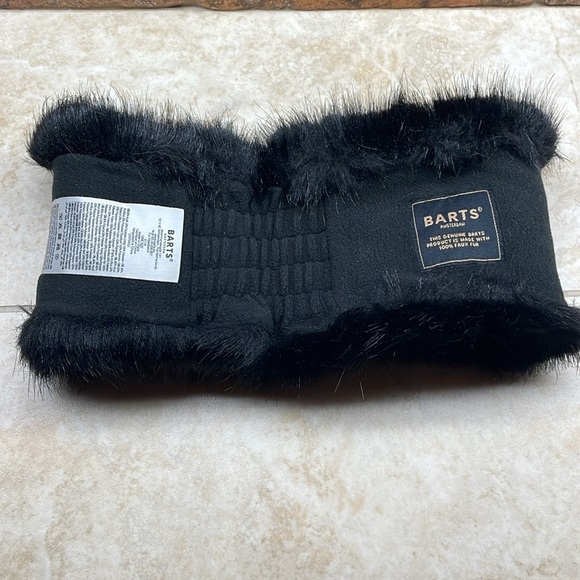 Barts Amsterdam Headband Ear Warmer Faux Fur Netherlands Winter One Size - Picture 7 of 11